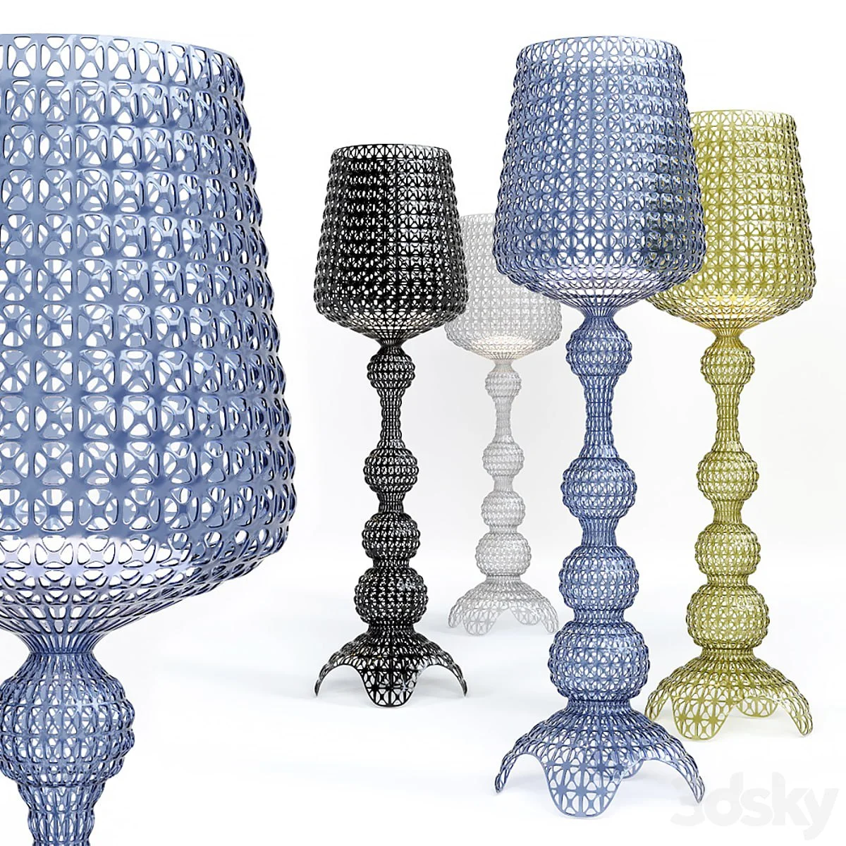 Kabuki floor lamp by Kartell